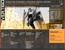 Tablet Screenshot of lezeckecentrum.sk